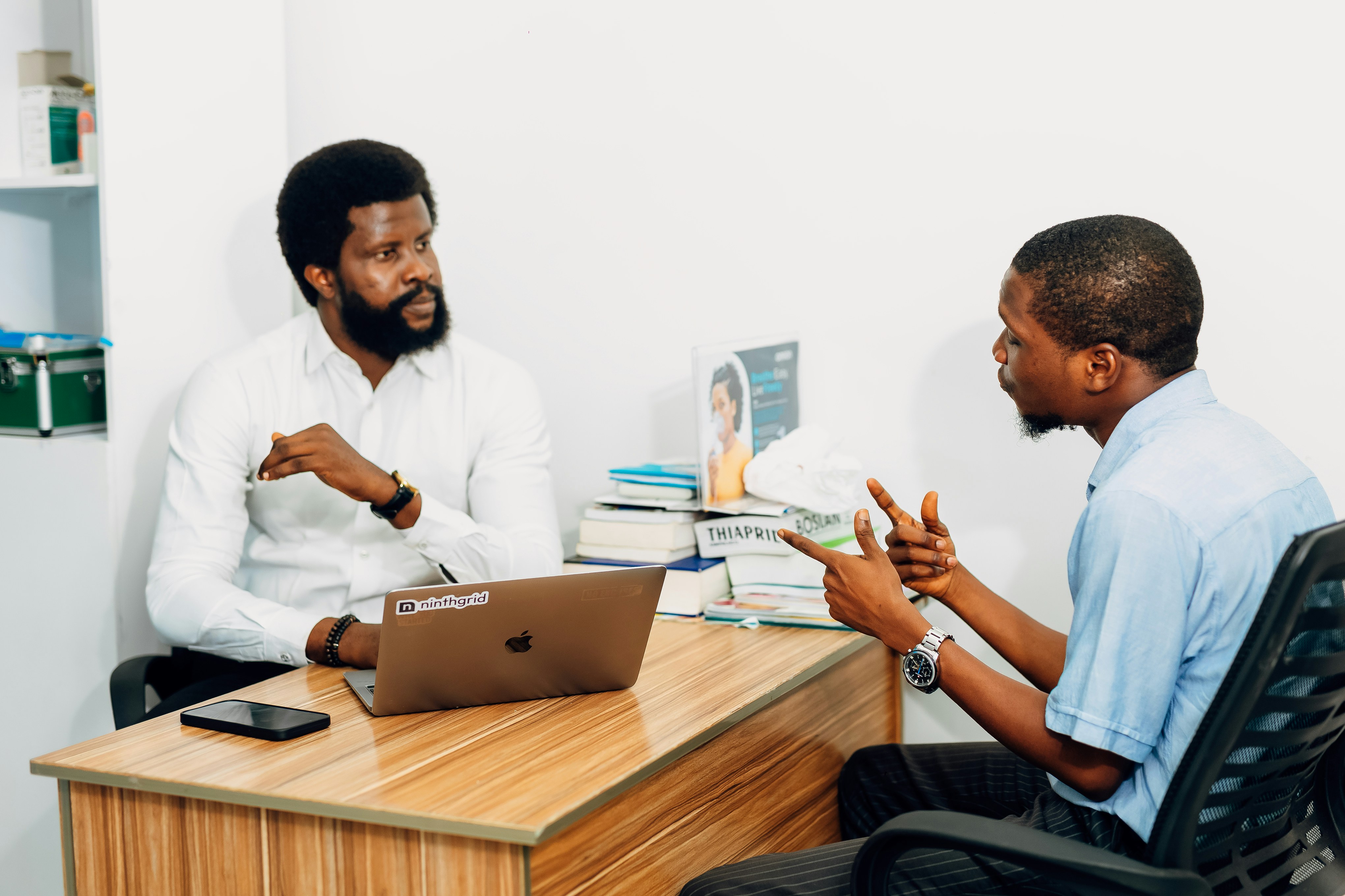 Talking through a treatment plan together